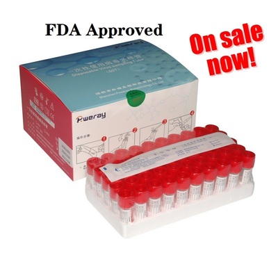 নমুনা সংগ্রহের জন্য নাইলন ফ্লকড সোয়াব ক্লাস I 3ml VTM