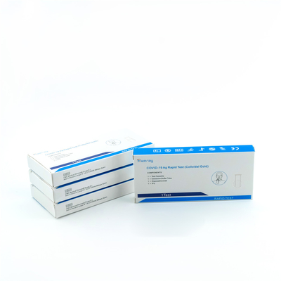 OEM স্বাগত SARS-CoV-2 অ্যান্টিজেন র‌্যাপিড টেস্ট কিট পৃথক প্যাকেজ