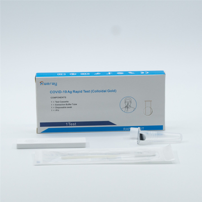 FDA অনুমোদিত অনুনাসিক সোয়াব কোভিড 19 টেস্ট কিট র‍্যাপিড অ্যান্টিজেন টেস্ট কিট বাড়িতে